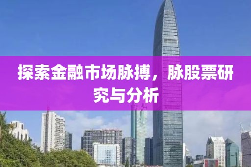 探索金融市場(chǎng)脈搏，脈股票研究與分析