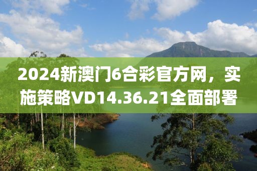 2024新澳門6合彩官方網，實施策略VD14.36.21全面部署