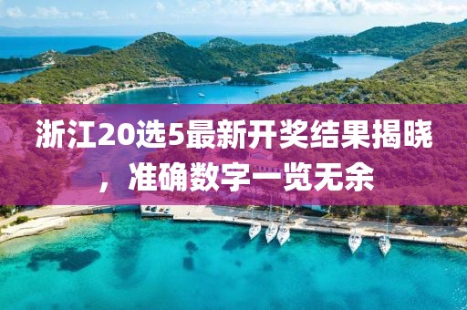 浙江20選5最新開(kāi)獎(jiǎng)結(jié)果揭曉，準(zhǔn)確數(shù)字一覽無(wú)余
