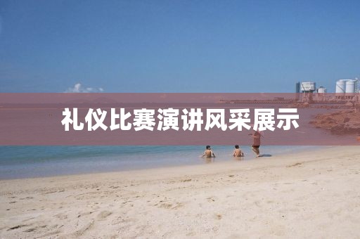 禮儀比賽演講風(fēng)采展示