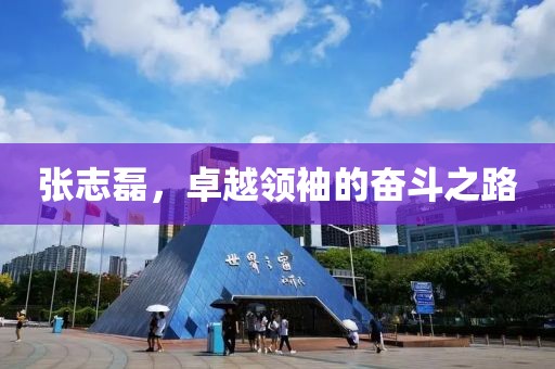 張志磊，卓越領(lǐng)袖的奮斗之路