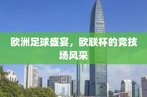 歐洲足球盛宴，歐聯(lián)杯的競技場風采