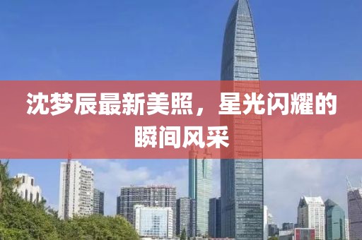 沈夢(mèng)辰最新美照，星光閃耀的瞬間風(fēng)采