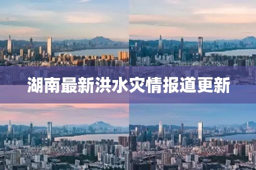 湖南最新洪水災(zāi)情報(bào)道更新