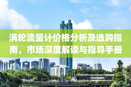渦輪流量計(jì)價(jià)格分析及選購指南，市場深度解讀與指導(dǎo)手冊(cè)