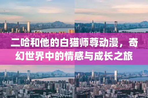 二哈和他的白貓師尊動漫，奇幻世界中的情感與成長之旅