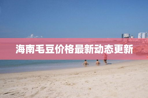 海南毛豆價(jià)格最新動(dòng)態(tài)更新