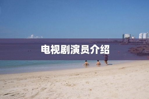 電視劇演員介紹