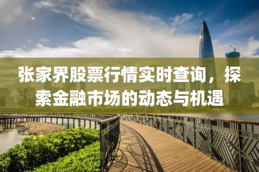 張家界股票行情實(shí)時(shí)查詢(xún)，探索金融市場(chǎng)的動(dòng)態(tài)與機(jī)遇