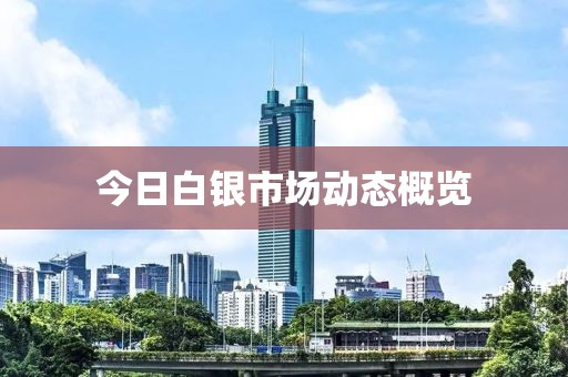 今日白銀市場動態(tài)概覽