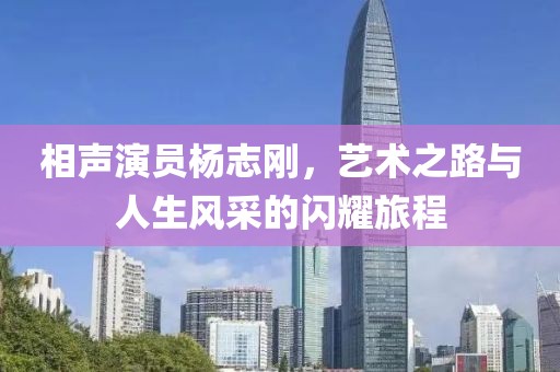 相聲演員楊志剛，藝術(shù)之路與人生風(fēng)采的閃耀旅程