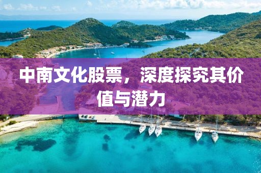 中南文化股票，深度探究其價(jià)值與潛力