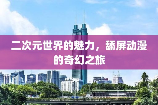 二次元世界的魅力，舔屏動(dòng)漫的奇幻之旅