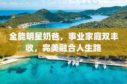 全能明星奶爸，事業(yè)家庭雙豐收，完美融合人生路