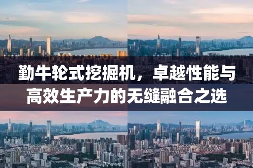 勤牛輪式挖掘機(jī)，卓越性能與高效生產(chǎn)力的無(wú)縫融合之選