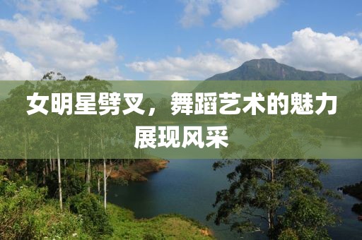 女明星劈叉，舞蹈藝術(shù)的魅力展現(xiàn)風(fēng)采