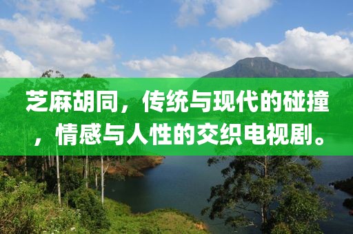 芝麻胡同，傳統(tǒng)與現(xiàn)代的碰撞，情感與人性的交織電視劇。