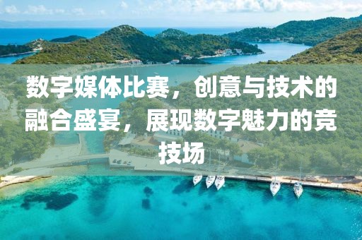 數(shù)字媒體比賽，創(chuàng)意與技術(shù)的融合盛宴，展現(xiàn)數(shù)字魅力的競(jìng)技場(chǎng)