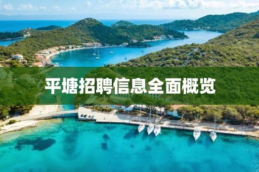 平塘招聘信息全面概覽