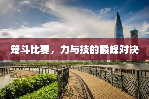 籠斗比賽，力與技的巔峰對決