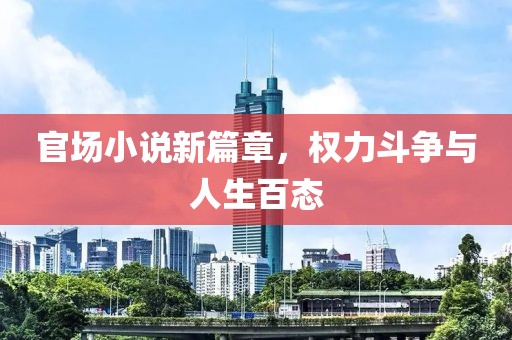 官場小說新篇章，權力斗爭與人生百態(tài)