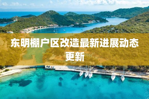 東明棚戶區(qū)改造最新進(jìn)展動(dòng)態(tài)更新