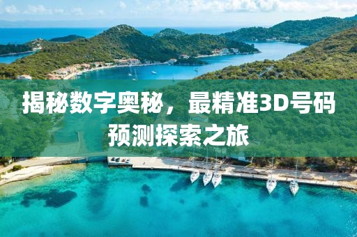 揭秘數(shù)字奧秘，最精準3D號碼預(yù)測探索之旅