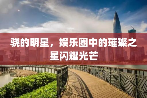驍?shù)拿餍?，娛樂圈中的璀璨之星閃耀光芒