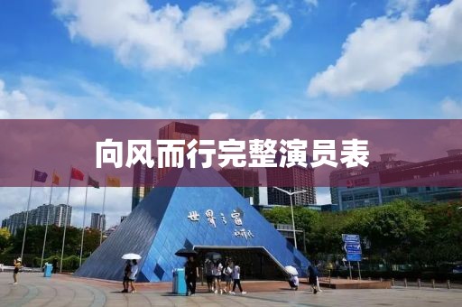 向風而行完整演員表