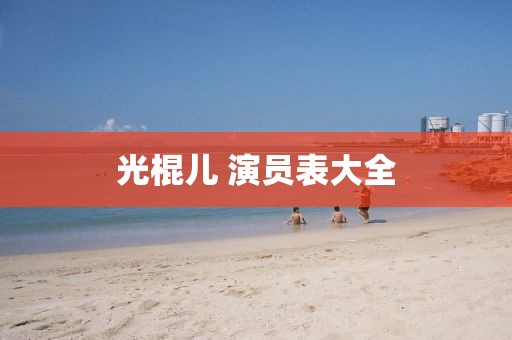 光棍兒 演員表大全