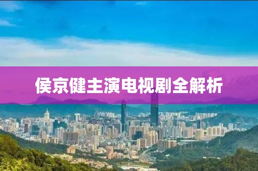 侯京健主演電視劇全解析