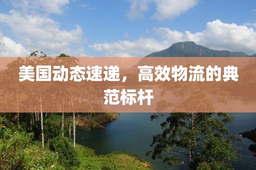美國(guó)動(dòng)態(tài)速遞，高效物流的典范標(biāo)桿