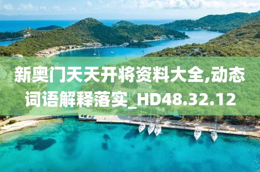 新奧門天天開將資料大全,動態(tài)詞語解釋落實(shí)_HD48.32.12