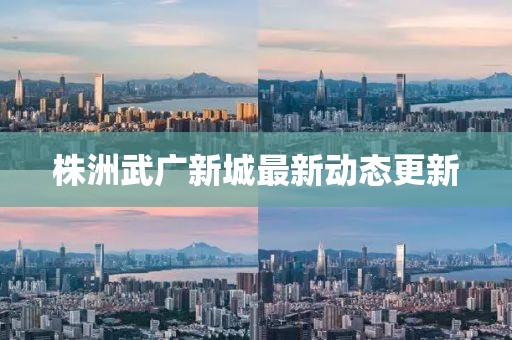 株洲武廣新城最新動態(tài)更新