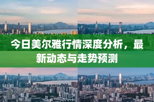 今日美爾雅行情深度分析，最新動態(tài)與走勢預(yù)測