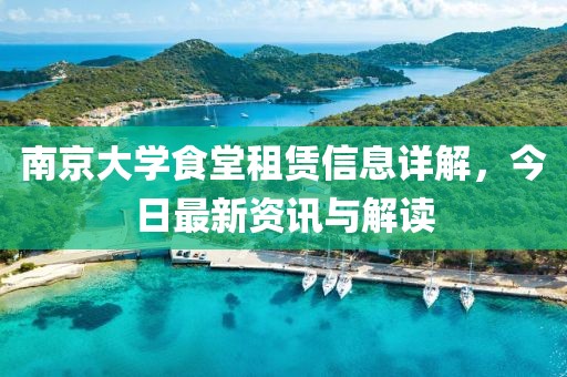 南京大學(xué)食堂租賃信息詳解，今日最新資訊與解讀