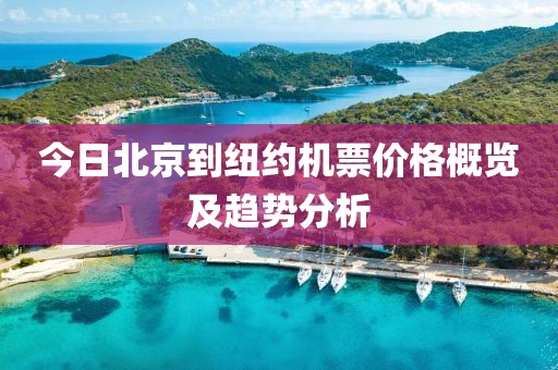 今日北京到紐約機(jī)票價(jià)格概覽及趨勢分析