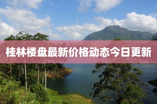 桂林樓盤(pán)最新價(jià)格動(dòng)態(tài)今日更新