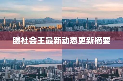 滕社會(huì)王最新動(dòng)態(tài)更新摘要