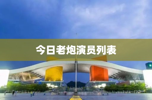 今日老炮演員列表