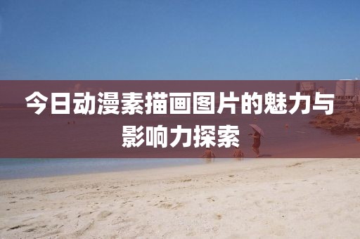 今日動(dòng)漫素描畫圖片的魅力與影響力探索