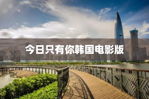 今日只有你韓國(guó)電影版