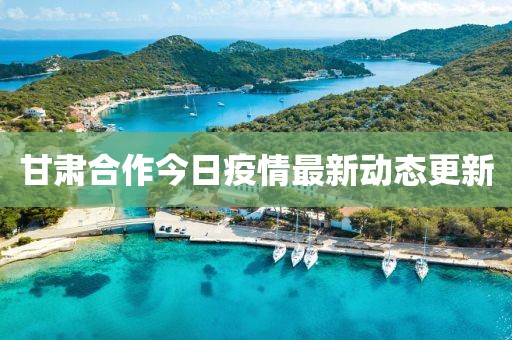 甘肅合作今日疫情最新動態(tài)更新