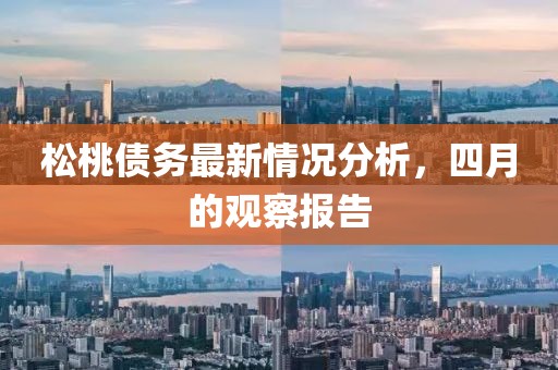 松桃債務(wù)最新情況分析，四月的觀察報(bào)告