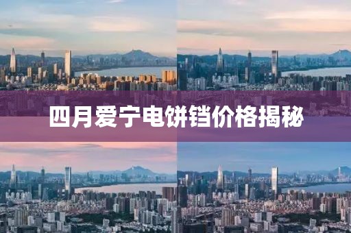 四月愛寧電餅鐺價格揭秘