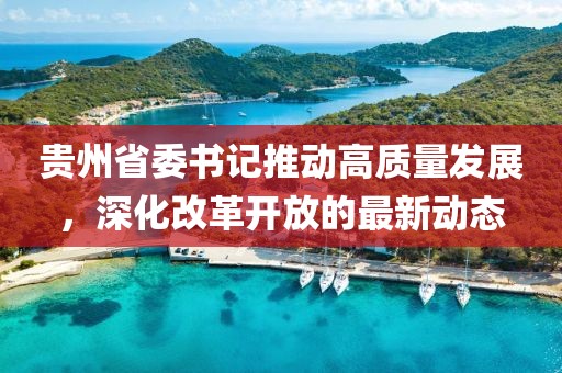 貴州省委書記推動(dòng)高質(zhì)量發(fā)展，深化改革開放的最新動(dòng)態(tài)