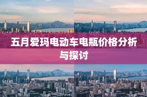五月愛瑪電動車電瓶價格分析與探討