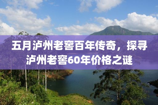 五月瀘州老窖百年傳奇，探尋瀘州老窖60年價(jià)格之謎