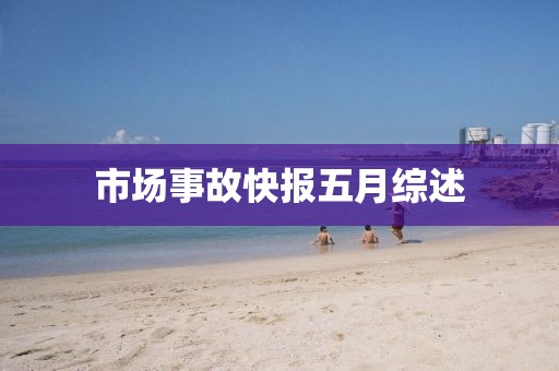 市場(chǎng)事故快報(bào)五月綜述