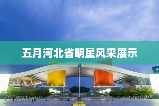 五月河北省明星風采展示
